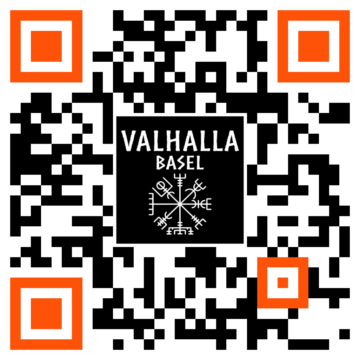 QR Code zum virtuellen Valhalla 360 Grad Rundgang