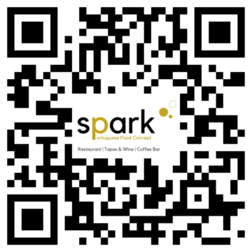 QR Code zum 360° Rundgang Spark - Portuguese Food Concept | Restaurant | Tapas-Wine | Coffee Bar Basel