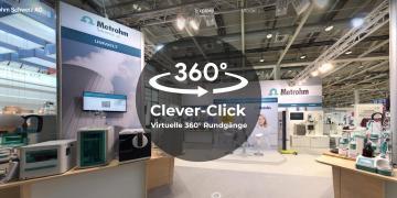 Metrohm Schweiz AG - Messestand ilmac 2023 Basel