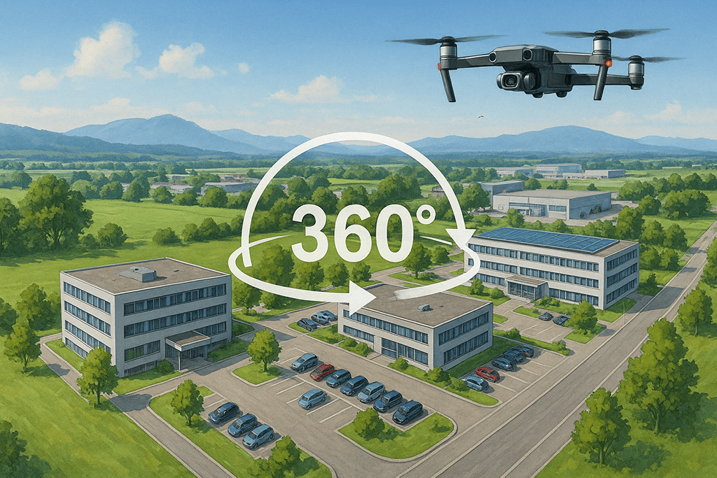 Drohnen 360 Grad Panorama