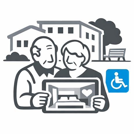 Altersheime, Seniorenheime und Residenzen nutzen 360° Foto Rundgänge